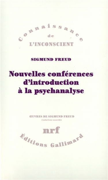 Nouvelles conférences d'introduction à la psychanalyse