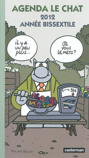 Agenda Le Chat : 2012 année bissextile