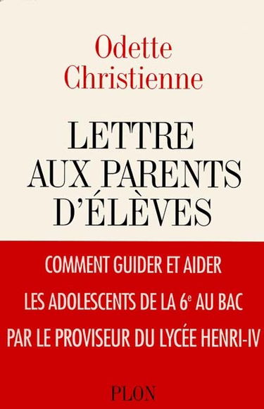 Lettre aux parents d'élèves