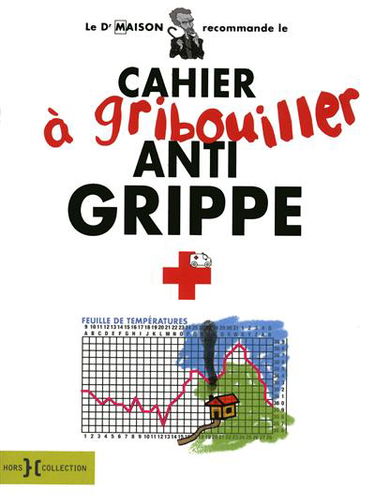 Cahier à gribouiller anti-grippe