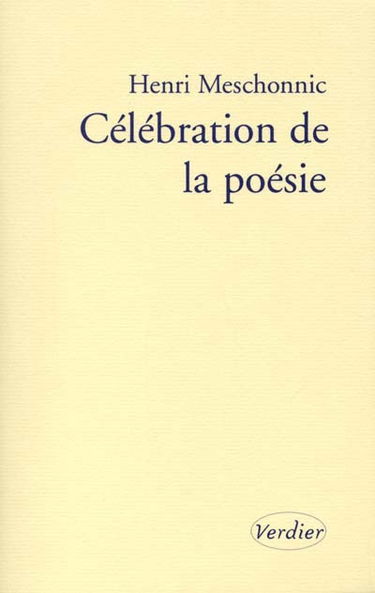 Célébration de la poésie
