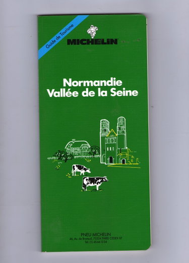 Couverture de Michelin Green Guide Normandie Vallee De LA Seine