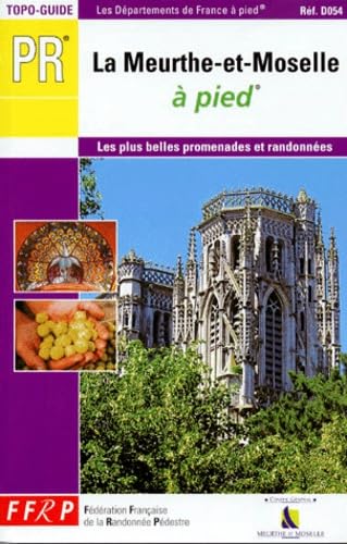 Couverture de La Meurthe-et-Moselle à pied par Guide FFRP