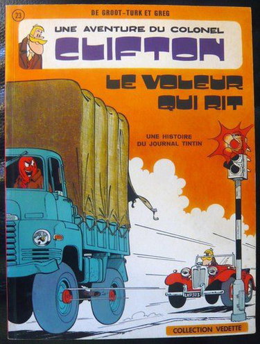 Couverture de Une Aventure Du Colonel Clifton - Le Voleur Qui Rit