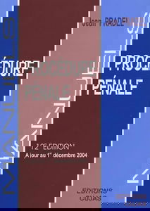 Manuel de procédure pénale