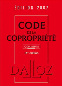 Code de la copropriété 2008, commenté