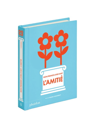 Couverture de Mon premier livre d'art : l'amitié par Shana Gozansky