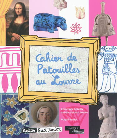 Cahier de patouilles au Louvre
