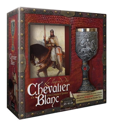 Couverture de La légende du Chevalier blanc ou Le livre à énigmes d'Ysendur