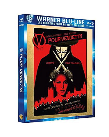 Couverture de V pour Vendetta [Blu-Ray]