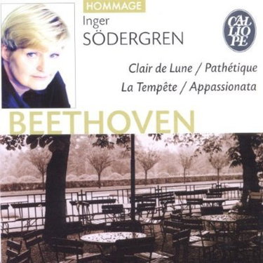 Couverture de Sonates pour piano, Clair de lune, Pathétique, La Tempête, Appassionata