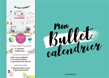 Mon bullet calendrier