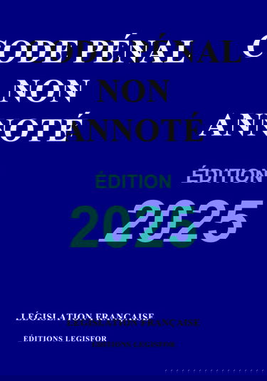 Code pénal non annoté
