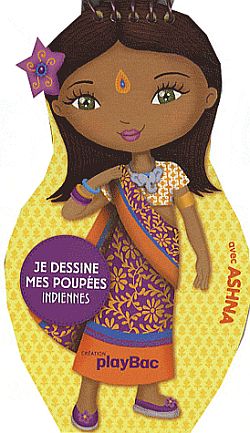 Je dessine mes poupées indiennes avec Ashna