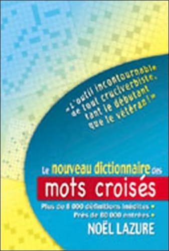 Couverture de Le nouveau dictionnaire des mots croisés