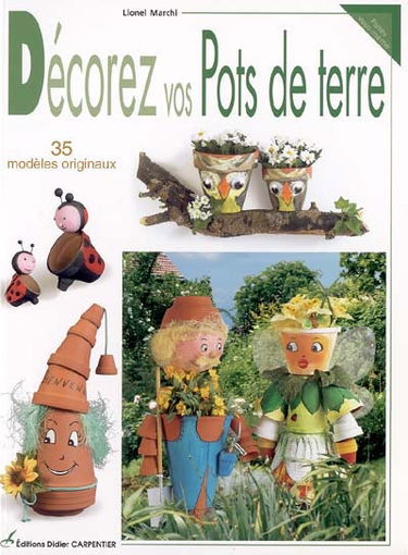 Décorez vos pots de terre : 35 modèles originaux