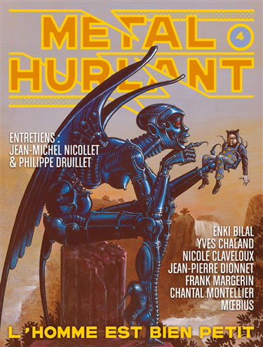 Métal hurlant, n° 4. L'homme est bien petit