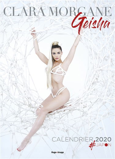 Clara Morgane : geisha : calendrier 2020