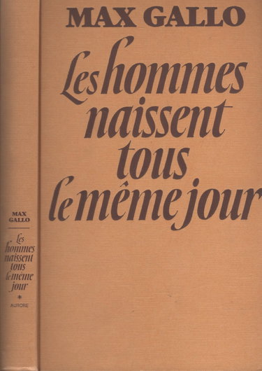 Les Hommes naissent tous le même jour. Vol. 1. Aurore