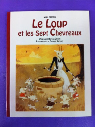 Couverture de MINIS CONTES - LE LOUP ET LES 7 CHEVREAUX