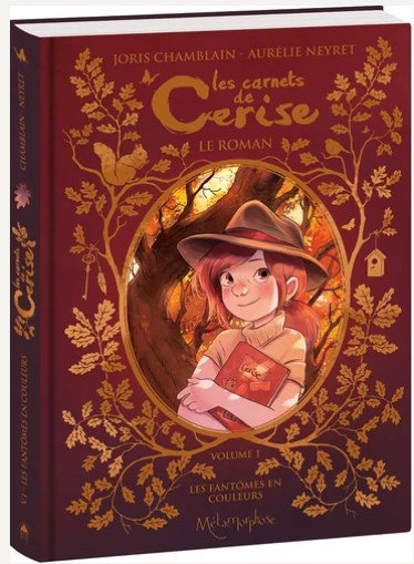 Couverture de Les carnets de Cerise : le roman. Vol. 1. Les fantômes en couleurs