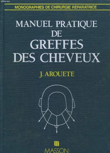 Couverture de Manuel pratique de greffes des cheveux