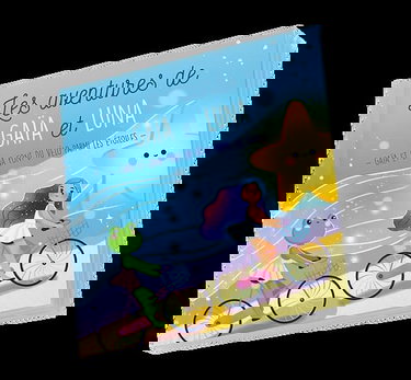 Les aventures de Gaïa et Luna: Gaïa et Luna font du vélo parmi les étoiles