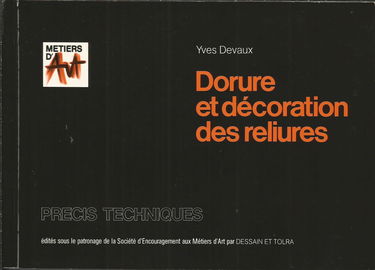Dorure et décoration des reliures