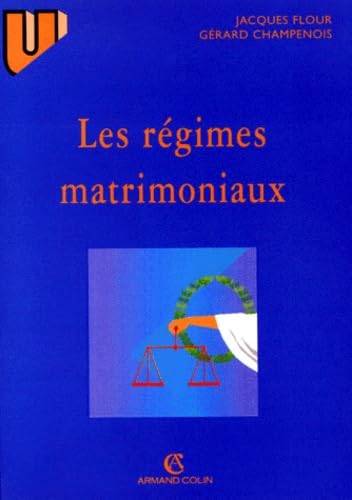 Les régimes matrimoniaux