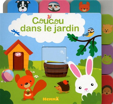 Couverture de Coucou dans le jardin par Nadine Piette