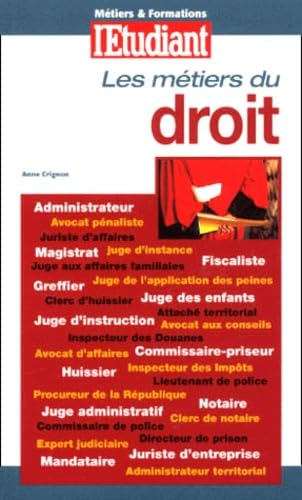 Les métiers du droit, édition 2000