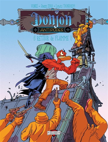 Couverture de Donjon antipodes. Retour de flamme : + 10.003