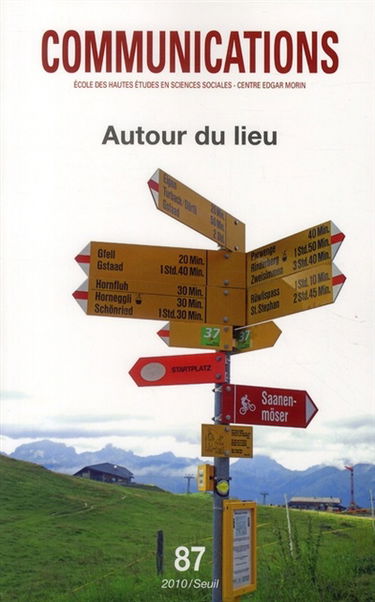 Communications, n° 87. Autour du lieu