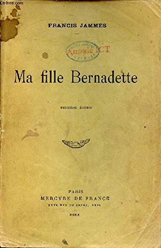Couverture de MA FILLE BERNADETTE