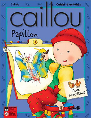 Couverture de Caillou : Papillon