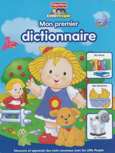 Couverture de MON PREMIER DICTIONNAIRE LITTLE PEOPLE