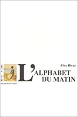 Couverture de L'Alphabet du matin