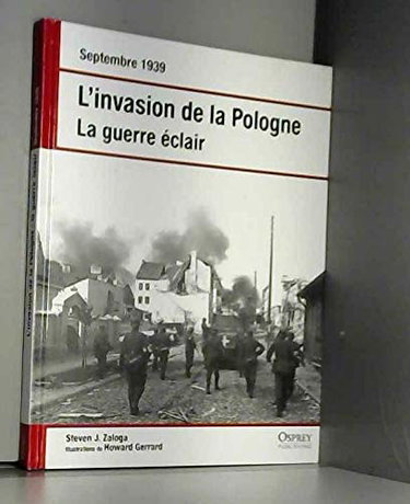 Couverture de L'invasion de la Pologne: La guerre éclair