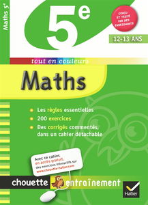 Maths 5e, 12-13 ans