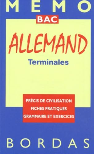 Allemand terminales