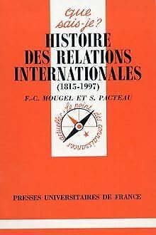 Histoire des relations internationales 1815-1993