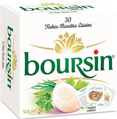 Boursin : 30 fiches-recettes cuisine