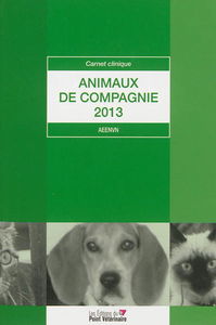 Carnet clinique animaux de compagnie 2013
