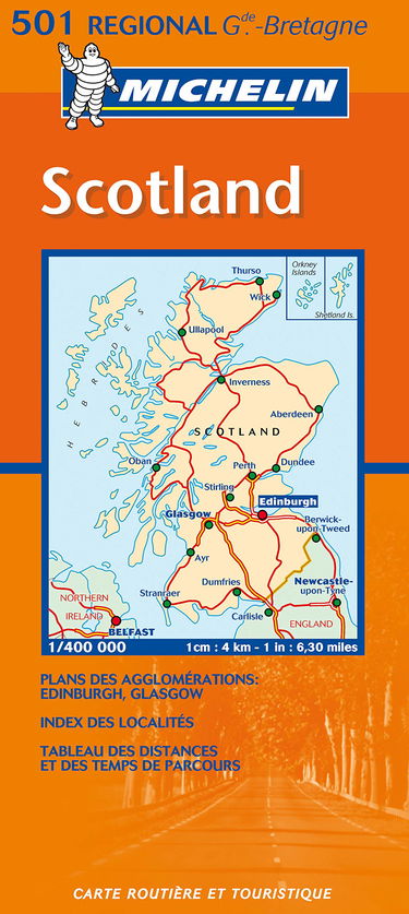 Carte RGIONAL Scotland