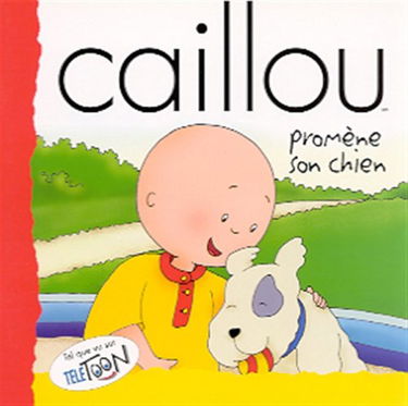 CAILLOU PROMENE SON CHIEN