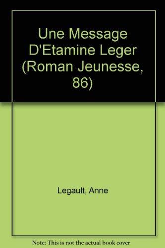 Une Message D'Etamine Leger
