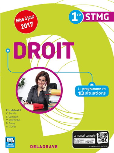 Droit 1re STMG : le programme en 12 situations
