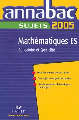 Mathématiques ES: Sujets