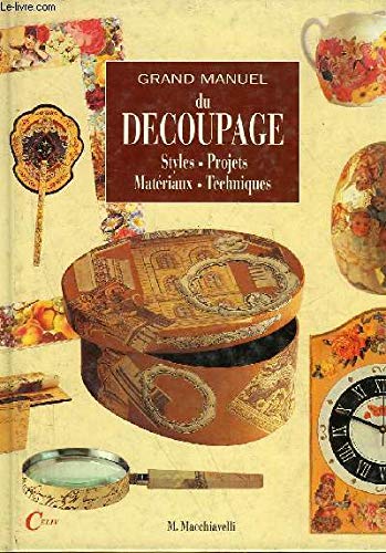 Couverture de Grand manuel du découpage