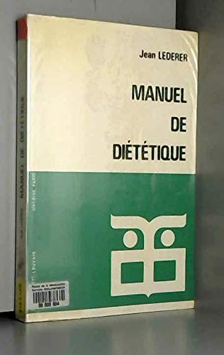 Manuel de diététique